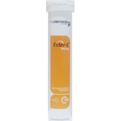 My Elements - Ester-C Vitamin 1000mg orange Συμπλήρωμα διατροφής Βιταμίνης C με γεύση πορτοκάλι - 20 αναβράζοντα δισκία