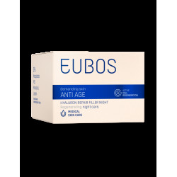 Eubos - Anti age hyaluron repair filler night Κρέμα νύχτας με υαλουρονικό οξύ - 50ml