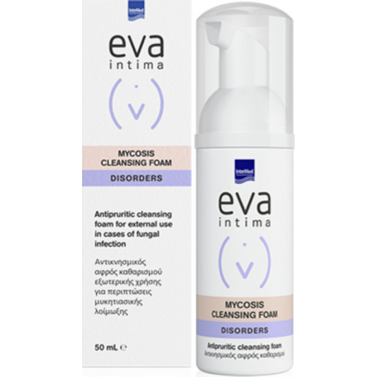Intermed - Eva Intima Mycosis Cleansing Foam Αφρός καθαρισμού για την ευαίσθητη περιοχή - 50ml