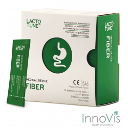 Innovis - Lactotune Fiber Συμπλήρωμα Διατροφής Προβιοτικών-Πρεβιοτικών για τη Δυσκοιλιότητα - 14x3gr