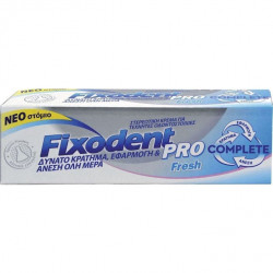 Fixodent - Pro Complete Fresh Στερεωτική κρέμα για τεχνητές οδοντοστοιχίες - 47gr