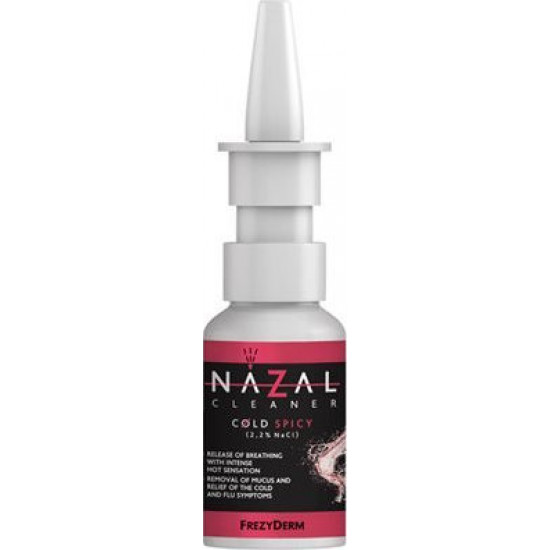 Frezyderm - Nazal Cleaner Cold Spicy Ρινικό αποσυμφορητικό για Έντονο Κρυολόγημα - 30ml