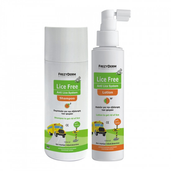 Frezyderm - Lice Free Set (Shampoo + Lotion) - 2x125ml