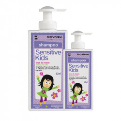 Frezyderm - Sensitive Kids Shampoo for Girls - 200ml + ΔΩΡΟ επιπλέον ποσότητα 100ml