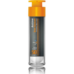 Frezyderm - Active Sun Screen Innovative Black Cream Face Cream SPF50+  Αντιηλιακή κρέμα προσώπου - 50ml