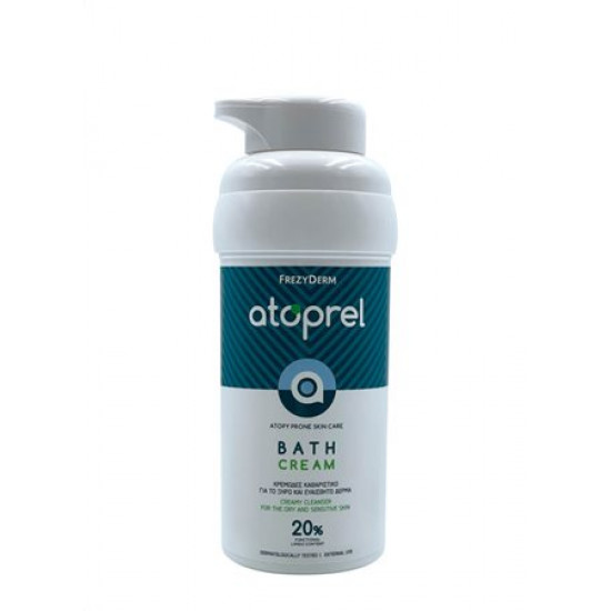 Frezyderm - Atoprel bath cream Κρεμώδες καθαριστικό προσώπου/σώματος για το ξηρό & ευαίσθητο δέρμα με τάση ατοπίας - 300ml