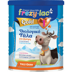 Frezyderm - Frezylac Gold 1 Βιολογικό γάλα για βρέφη απο την γέννηση έως τον 6ο μήνα - 400gr