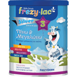 Frezyderm - Frezylac Silver 3 Ρόφημα γάλακτος σε σκόνη Πίνω & Μεγαλώνω Μετά τον 12° μήνα - 400gr