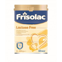 NOYNOY - Frisolac LF Lactose Free γάλα για βρέφη με εύκολο καπάκι - 400gr