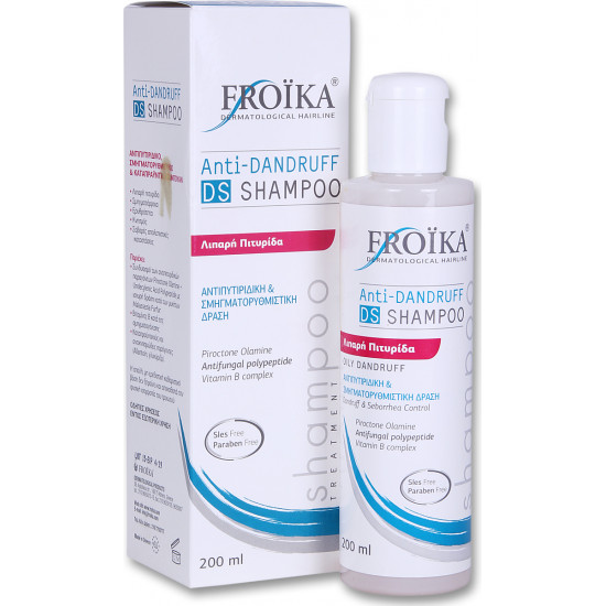 Froika - Anti-Dandruff Ds Shampoo Σαμπουάν κατά της λιπαρής πιτυρίδας - 200ml