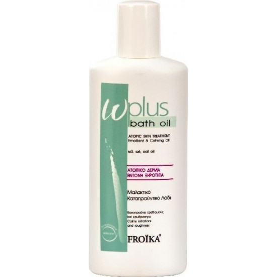 Froika - ωPlus Bath Oil Μαλακτικό καταπραϋντικό λάδι για ατοπικό δέρμα με έντονη ξηρότητα - 200ml