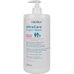 Froika - Ultracare cream wash Καταπραϋντικό κρεμοντούς αναπλήρωσης λιπιδίων - 1000ml