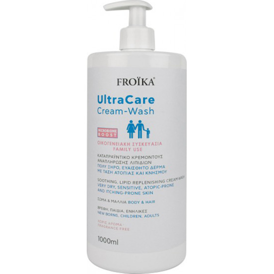 Froika - Ultracare cream wash Καταπραϋντικό κρεμοντούς αναπλήρωσης λιπιδίων - 1000ml