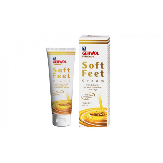 Gehwol - Fusskraft Soft Feet Περιποιητική κρέμα ποδιών με Μέλι και Γάλα - 125ml