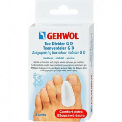 Gehwol - Toe Divider GD Medium Διαχωριστής δακτύλων ποδιού μεσαίος - 3 τμχ