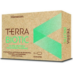 Genecom - Terra biotic Συμπλήρωμα διατροφής για την ισορροπία της εντερικής χλωρίδας - 10caps