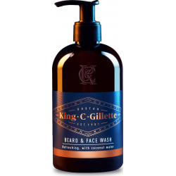 Gillette - King beard & face wash Ανδρικό τζέλ καθαρισμού για τα γένια και το πρόσωπο - 350ml