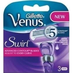 Gillette - Woman Venus Swirl Ανταλλακτικές κεφαλές - 3τμχ