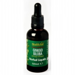 Health Aid - Ginkgo Biloba Liquid Φυσικό Τονωτικό - 50ml