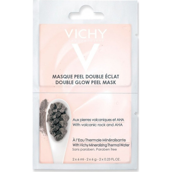 Vichy - Μάσκα Peel Double Eclat Διπλής λάμψης & Απολέπισης - 2x6ml Vichy - Μάσκα Peel Double Eclat Διπλής λάμψης & Απολέπισης - 2x6ml