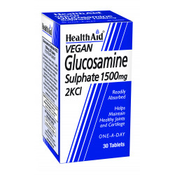 Health Aid - Vegan Glucosamine Sulphate 1500mg - 30tabs
