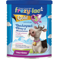 Frezyderm - Frezylac Gold 3 Βιολογικό ρόφημα γάλακτος σε σκόνη Πίνω & Μεγαλώνω Μετά τον 12ο μήνα - 400gr