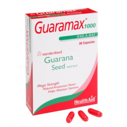 Health Aid - Guaramax 1000 Γκουαράνα 250mg - 30caps