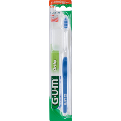 Sunstar - Gum ortho 124 toothbrush (blue) Ορθοδοντική οδοντόβουρτσα μαλακή (Μπλε) - 1τμχ