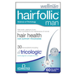 Vitabiotics - HairFollic Man - 60tabs