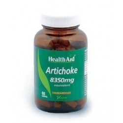 Health Aid - Artichoke Extract Εκχύλισμα Αγκινάρας 8350mg - 60tabs
