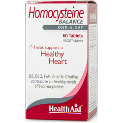 Health Aid - Homocysteine balance Συμπλήρωμα διατροφής για την υγεία του καρδιαγγειακού συστήματος - 60tabs