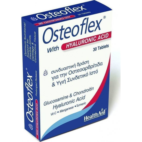 Health Aid - Osteoflex με Υαλουρονικό Οξύ - 30tabs