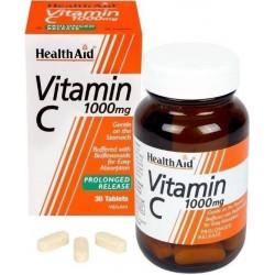 Health Aid - Vitamin C Prolonged Release 1000mg - 30tabs