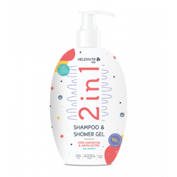 Helenvita - Kids 2in1 shampoo & shower gel Ήπιο σαμπουάν & αφρόλουτρο για παιδιά με Φράουλα - 500ml
