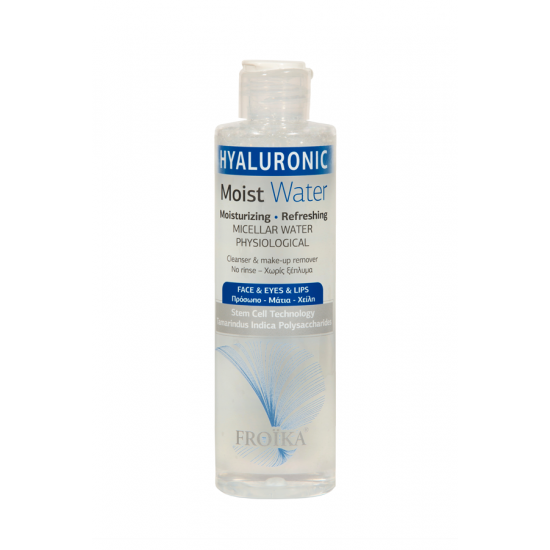 Froika - Hyaluronic MOIST Water Νερό Καθαρισμού για Αφαίρεση Μακιγιάζ σε Πρόσωπο - Μάτια -Χείλη  - 200ml