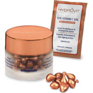 Target Pharma - Hydrovit pure Vitamin C 20% collagen booster monodose Αντιοξειδωτικός ορός αντιγήρανσης - 60 μονοδόσεις