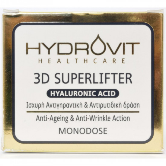 Target Pharma - Hydrovit 3D Superlifter Hyaluronic Acid Monodose Ορός σε Μονοδόσεις - 60caps