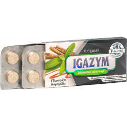 ILS - Igazym original licorise & caramel Παστίλιες για το λαιμό με γεύση γλυκόριζα & καραμέλα - 20 παστίλιες