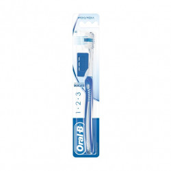 Oral-B - Οδοντόβουρτσα 1-2-3 Indicator Medium 35 - 1τμχ