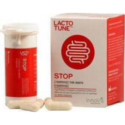 Innovis - Lactotune Stop Συμπλήρωμα Διατροφής για Πρόληψη & Αντιμετώπιση της Οξείας Διάρροιας - 6 κάψουλες