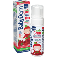 Intermed - BabyDerm Junior Cran Αφρός Καθαρισμού της Γεννητικής Περιοχής Αγοριών & Κοριτσιών - 150 ml