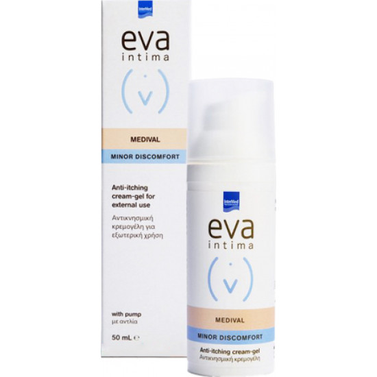 Intermed - Eva Intima Minor Discomfort Medival Αιδοιϊκή αντικνησμική κρεμογέλη - 50ml