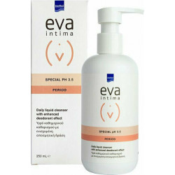 Intermed - Eva intima special pH 3.5 wash period Υγρό καθημερινού καθαρισμού με ενισχυμένη αποσμητική δράση - 250ml