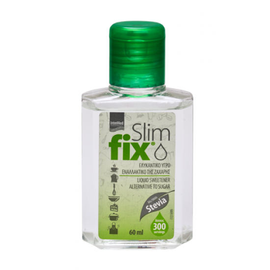 Intermed - Slim Fix γλυκαντικό με στέβια - 60ml