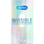 Durex - Invisible Ultra Sensitive Εξαιρετικά Λεπτά Προφυλακτικά - 12τμχ