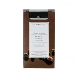 Korres - Argan Oil Advanced Colorant No 1.0 Μαύρο Φυσικό - 50ml