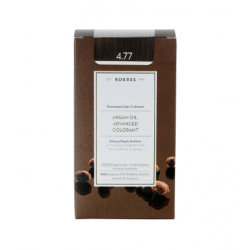 Korres - Argan Oil Advanced Colorant No 4.77 Σκούρο Σοκολατί - 50ml