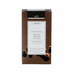 Korres - Argan Oil Advanced Colorant No 4.0 Καστανό Φυσικό - 50ml