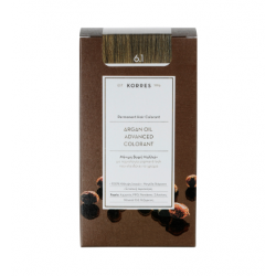 Korres - Argan Oil Advanced Colorant No 6.1 Ξανθό Σκούρο Σαντρέ - 50ml