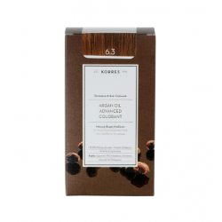Korres - Argan Oil Advanced Colorant No 6.3 Ξανθό Σκούρο Μελί - 50ml